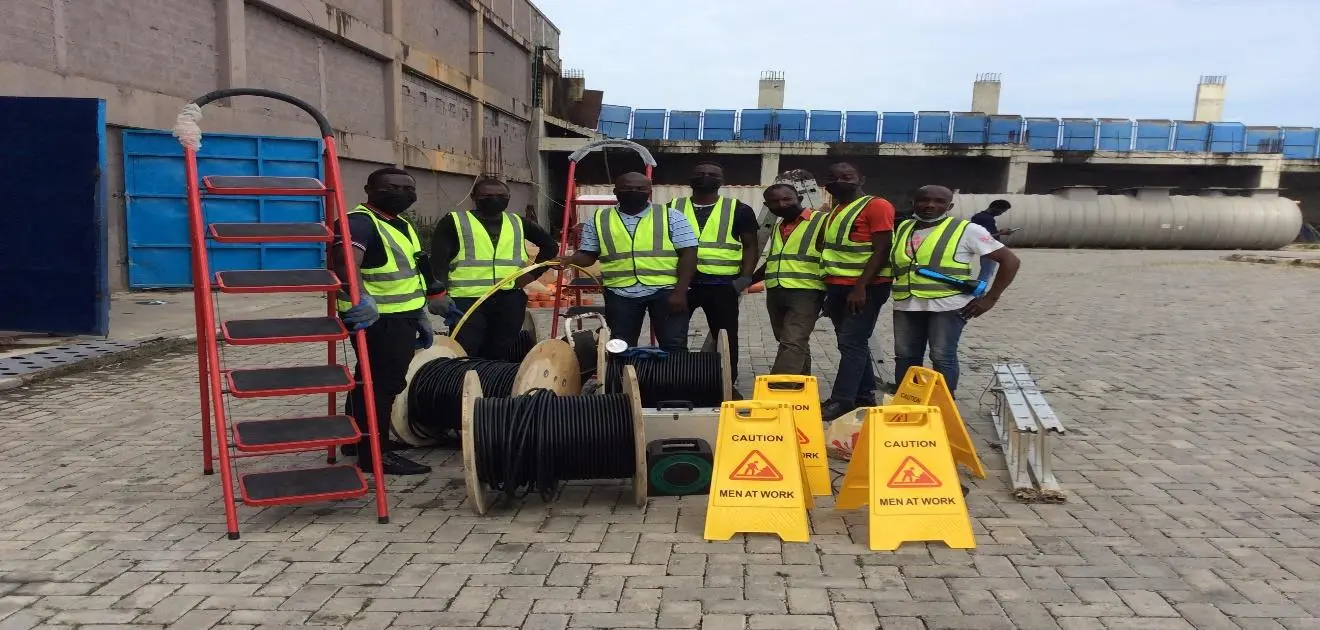 Kudos field engineering team on a telecommunications infrastructure project